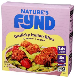 Natures Fynd Bites Garlicky Italian - Right - Front