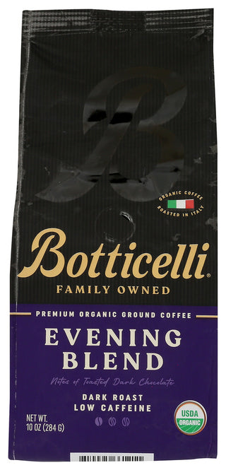Botticelli Coffee Grnd Evening Blnd - No Plunge - Front