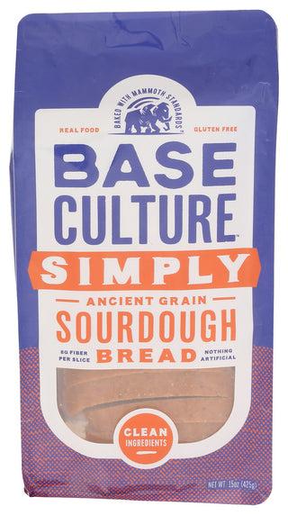 Base Culture Bread Sourdough Simply - Centre - Front