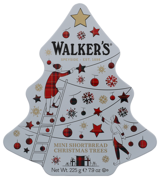Walkers Tin Christmas Shrtbrd - No Plunge - Front