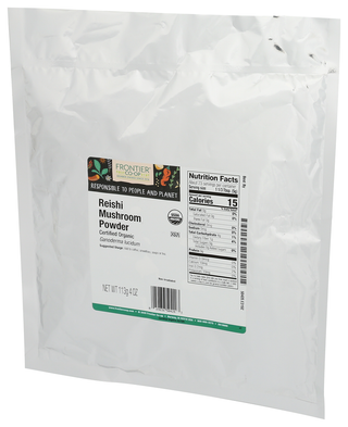 Frontier Bulk Mshroom Pwdr Reishi Org - Right - Front
