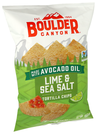 Boulder Canyon Chips Trtla Lm Sea Salt - Left - Front