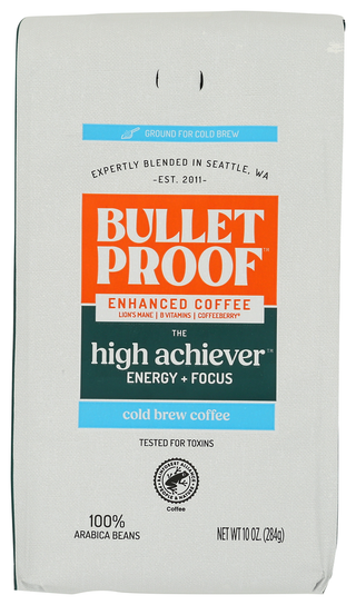 Bulletproof Coffee Grnd Cb Hgh Achvr - No Plunge - Front