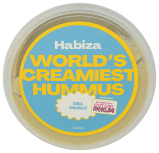 Habiza Hummus Dill Pickle - Centre - Front