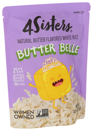 4sisters Rice Wht Bttr Belle Kids - Left - Front