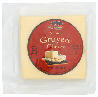 Red Apple Cheese Natural Gruyere - No Plunge - Front