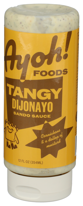 Ayoh Foods Sauce Sando Dijonayo - Right - Front