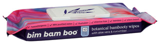 Bim Bam Boo Wet Wipe Flushbl Bamboo - Left - Front