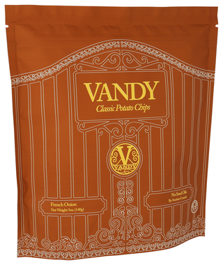 Vandy Chips Frnch Onion Potato - Left - Front