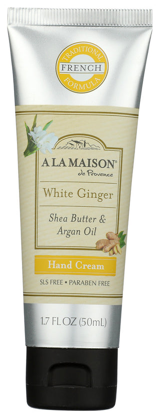 A La Maison Cream Hand White Ginger - No Plunge - Front