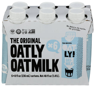 Oatly Milk Oat Original 6pk - Centre - Front