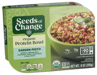 Seeds Of Change Bowl Protein Gardn Pesto - Left - Front