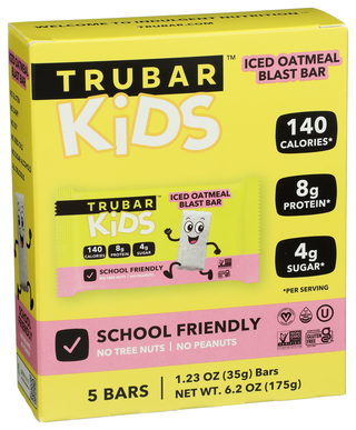 Trubar Bar Kids Oatml Blast 5ct - Left - Front