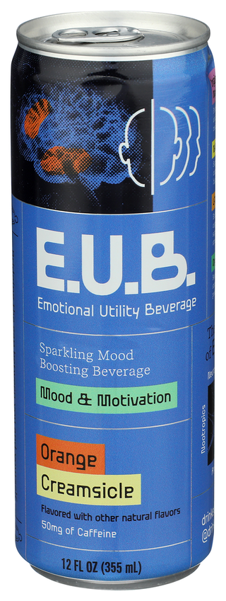 Emotional Utility Beverage Beverage Orange Crmsicle - Centre - Front