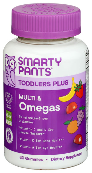 Smartypants Toddler Multi Omega - Right - Front