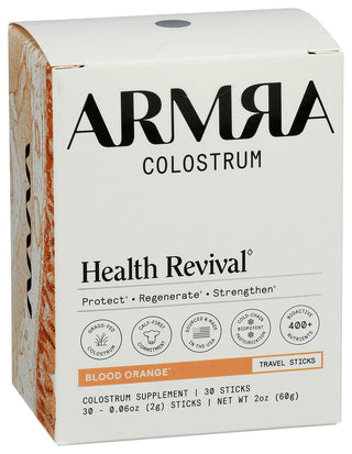 Armra Colostrum Orng 30pkt - Left - Front