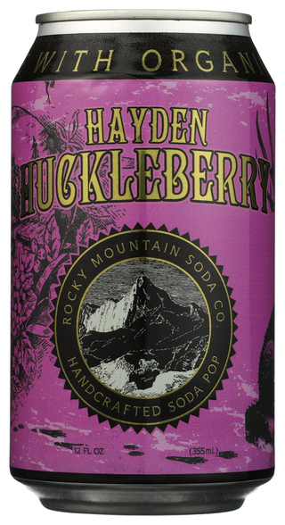 Rocky Mountain Soda Soda Huckleberry - No Plunge - Front