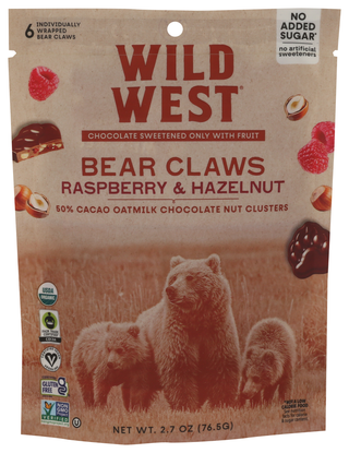 Wild West Nuts Rspbry Hzlnt Br Clw - Centre - Front