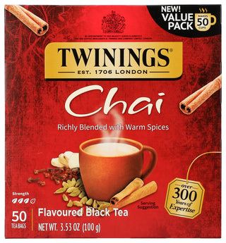 Twining Tea Tea Chai - No Plunge - Front