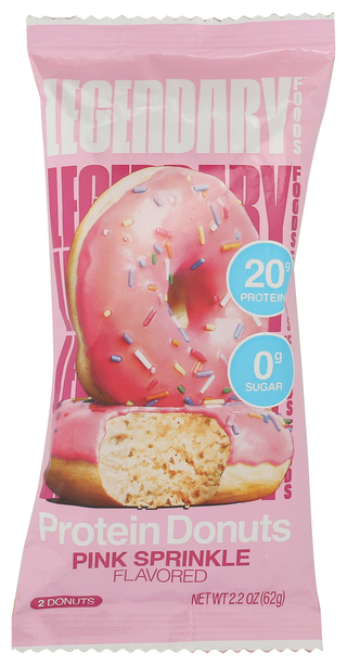 Legendary Foods Donut Pink Sprinkles - No Plunge - Front