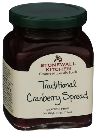 Stonewall Kitchen Spread Cranberry Tradtl - Left - Front