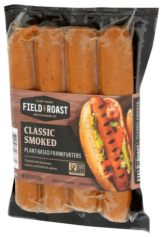 Field Roast Frankfurters Vegan 4pc - Right - Front