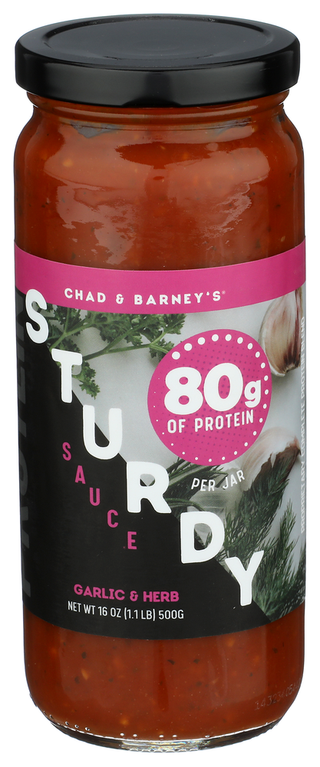 Sturdy Sauce Sauce Garlic Herb - Centre - Front