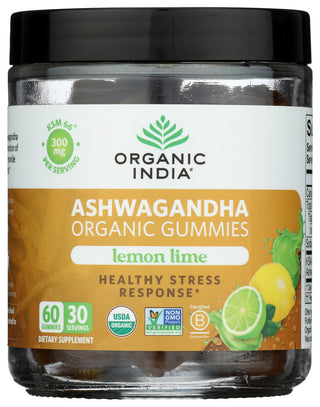 Organic India Ashwagandha Gummy - No Plunge - Front