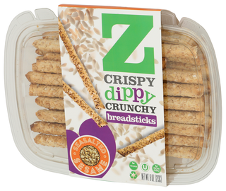 Z Crackers Breadsticks Ssalt Sesame - Right - Front
