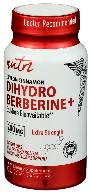Nutri Dehydro Berberine 200mg - Right - Front
