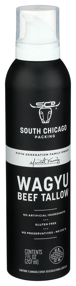 South Chicago Packing Tallow Spray Beef Waygu - Left - Front