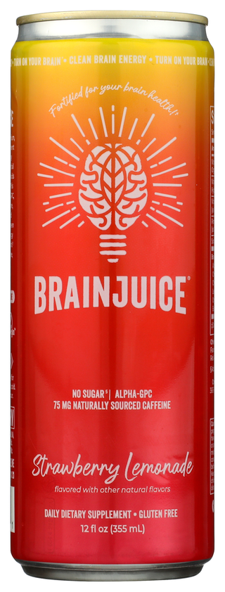 Brainjuice Brainjuice Strwbry Rtd - No Plunge - Front