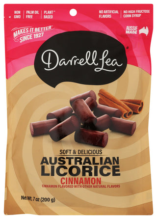 Darrell Lea Licorice Cinnamon - No Plunge - Front