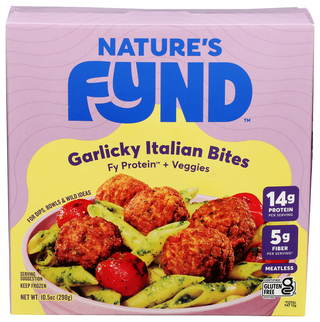 Natures Fynd Bites Garlicky Italian - Centre - Front