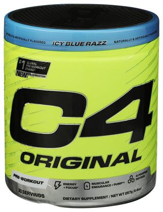 Cellucor C4 Original Blue Rasp - Centre - Front
