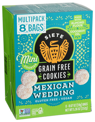 Siete Cookie Mex Wedd Mp 8ct - Left - Front