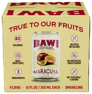 Bawi Agua Fresca Agua Frs Spk Psn Frt 4pk - Centre - Front