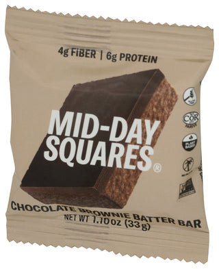 Mid Day Squares Bar Brownie Batter - Right - Front