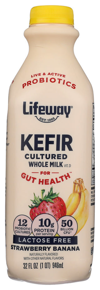 Lifeway Kefir Wm Strwbrry Banana - No Plunge - Front