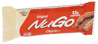 Nugo Protein Bars And Snacks Bar Protein Churro - Left - Front