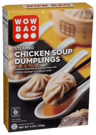 Wow Bao Dumpling Stmed Chkn Soup - Left - Front