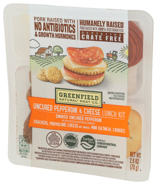 Greenfield Kit Uncured Pepperoni - Right - Front