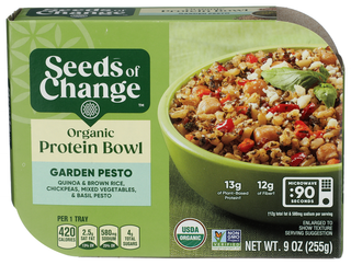 Seeds Of Change Bowl Protein Gardn Pesto - Centre - Front