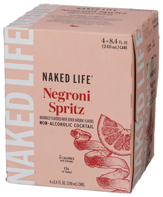Naked Life Na Cktl Negroni Spr 4pk - Right - Front