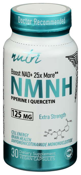 Nutri Nmnh 125 Mg Xtr Strength - Centre - Front