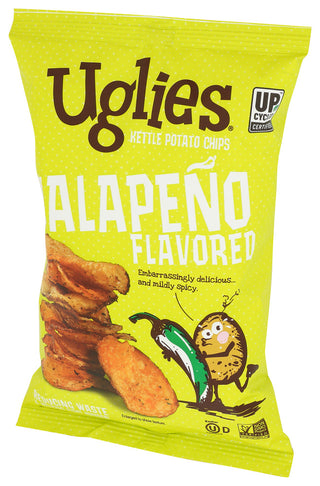 Uglies Chips Kettle Jalapeno - Right - Front