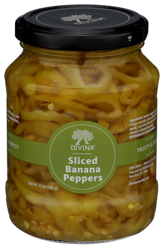 Divina Peppers Banana Slced - Centre - Front