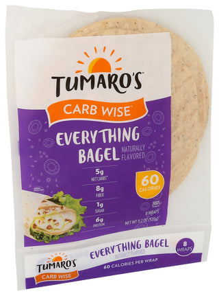 Tumaros Wrap Low Carb Evrthg 8pc - Left - Front