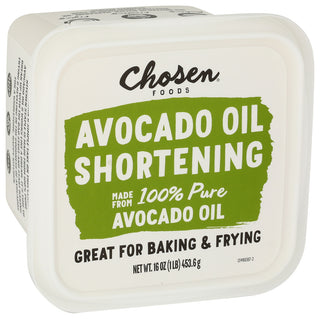 Chosen Foods Oil Avocado Shortening - Left - Front