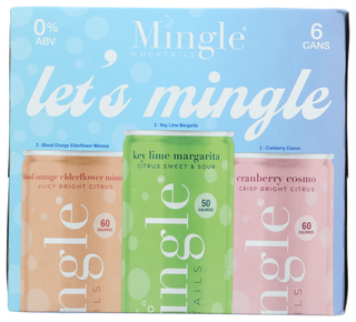 Mingle Mocktails Na Mocktails Party Pack - No Plunge - Front